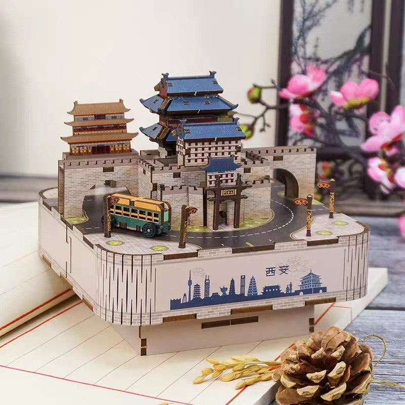 The Ancient City | DIY Music Box | 3D Wooden Puzzle