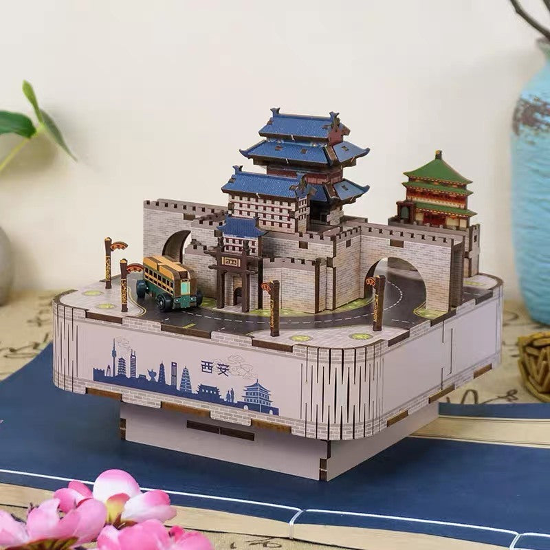 The Ancient City | DIY Music Box | 3D Wooden Puzzle