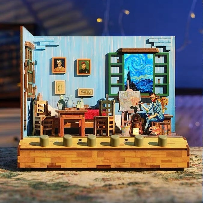 Van Gogh's Bedroom in Arles DIY Miniature House
