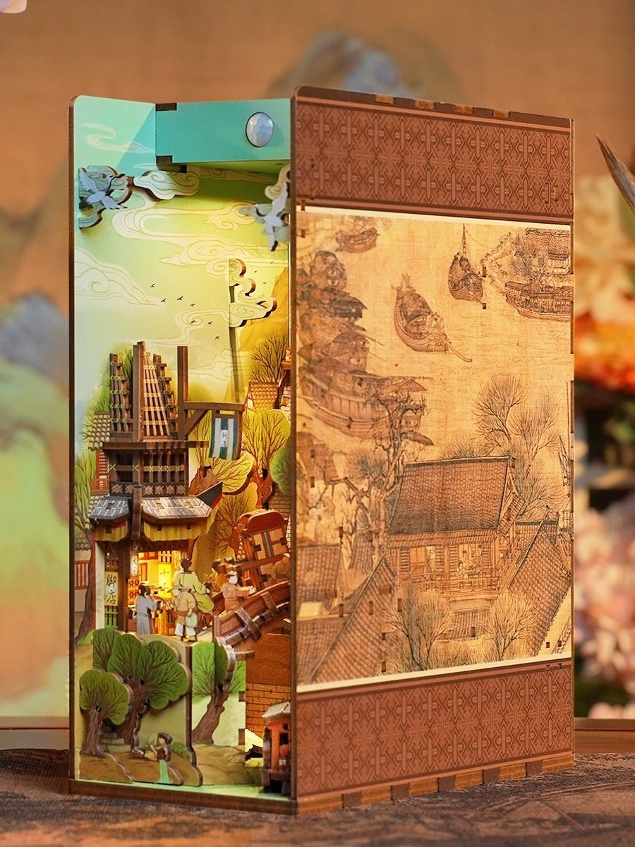 Cityscape of Song Dynasty DIY Book Nook Kit