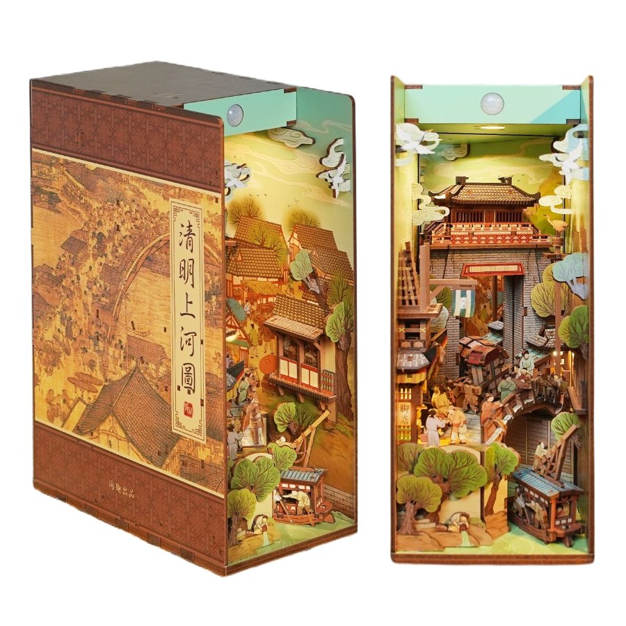 Cityscape of Song Dynasty DIY Book Nook Kit
