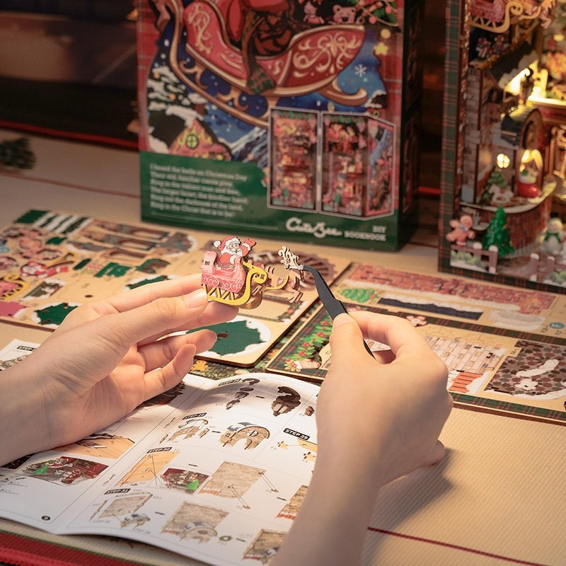 Christmas Wish Store DIY Book Nook Kit