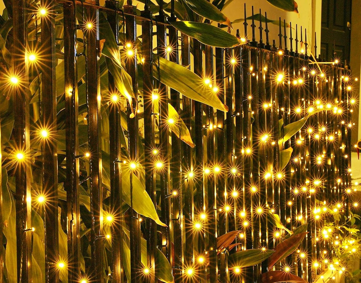 Halloween LED String Lights – Purple and Orange Fairy Lights for Outdoor Terrace, Garden, Street, Home, Christmas, and Party Decor