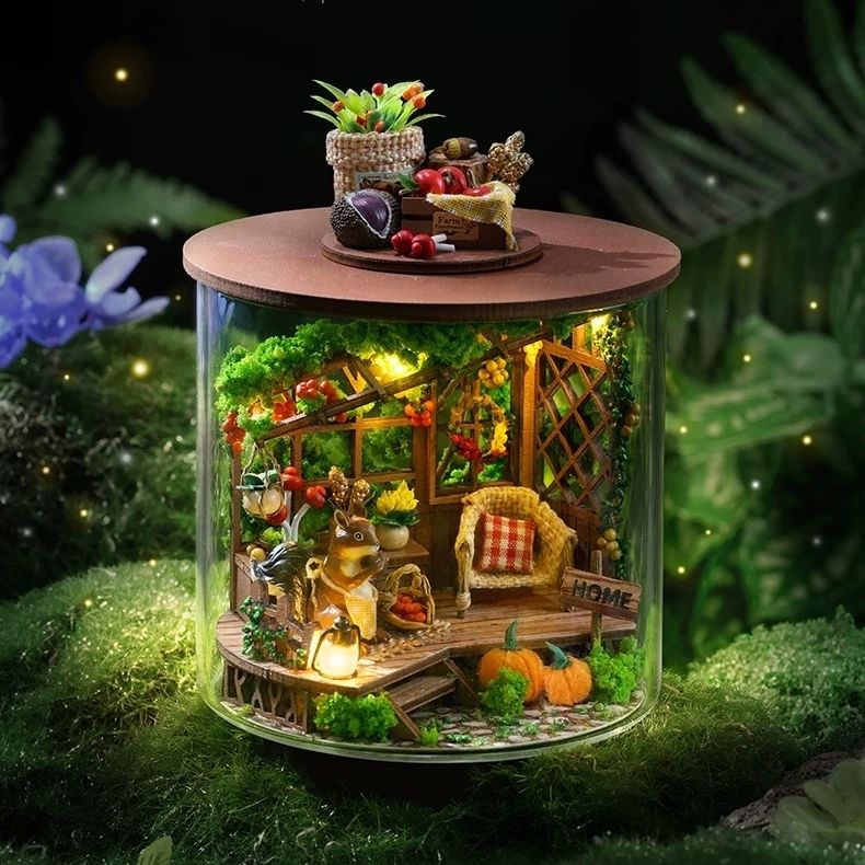 Harvest Festival DIY Miniature House Kit