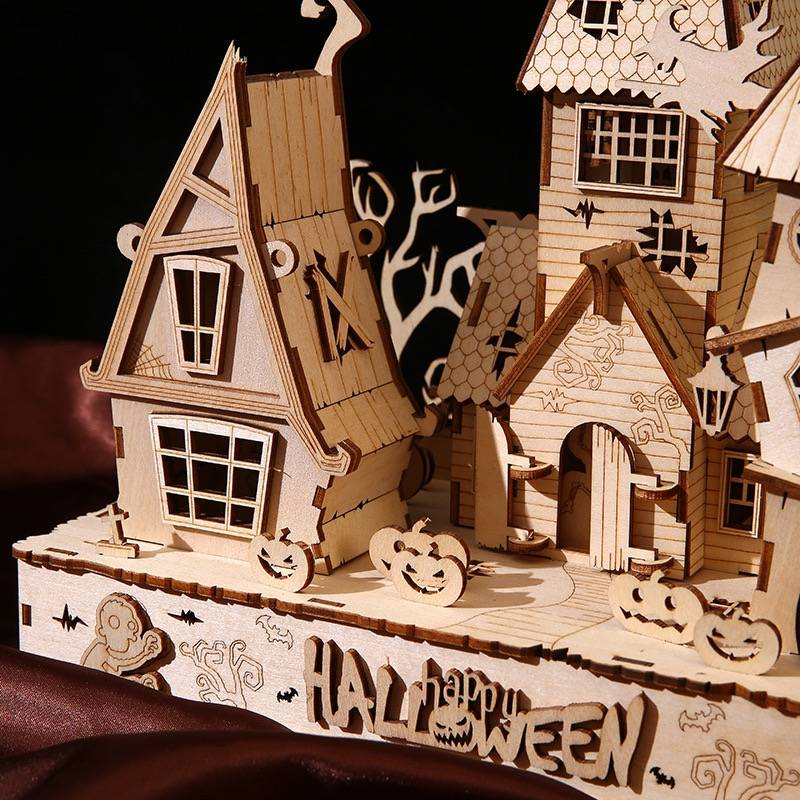 Haunted House 3D Wooden Puzzles
