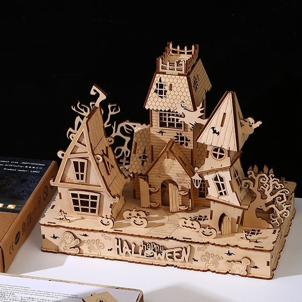 Haunted House 3D Wooden Puzzles
