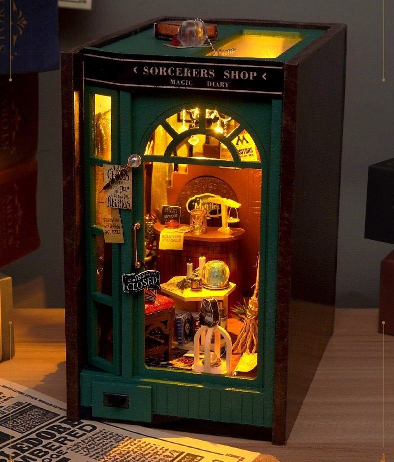 Magic Diary DIY Book Nook Kit | Magic Shop Series