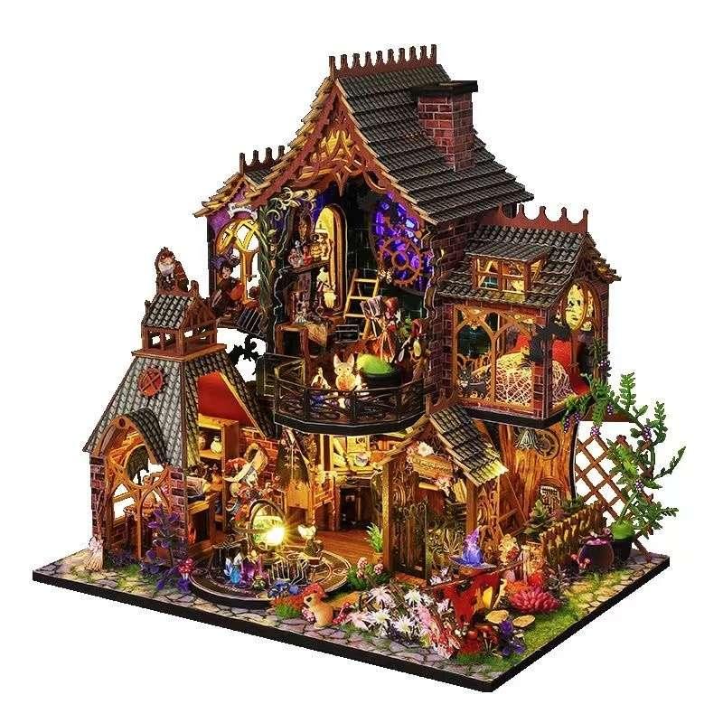 Magic Forest House DIY Dollhouse kit
