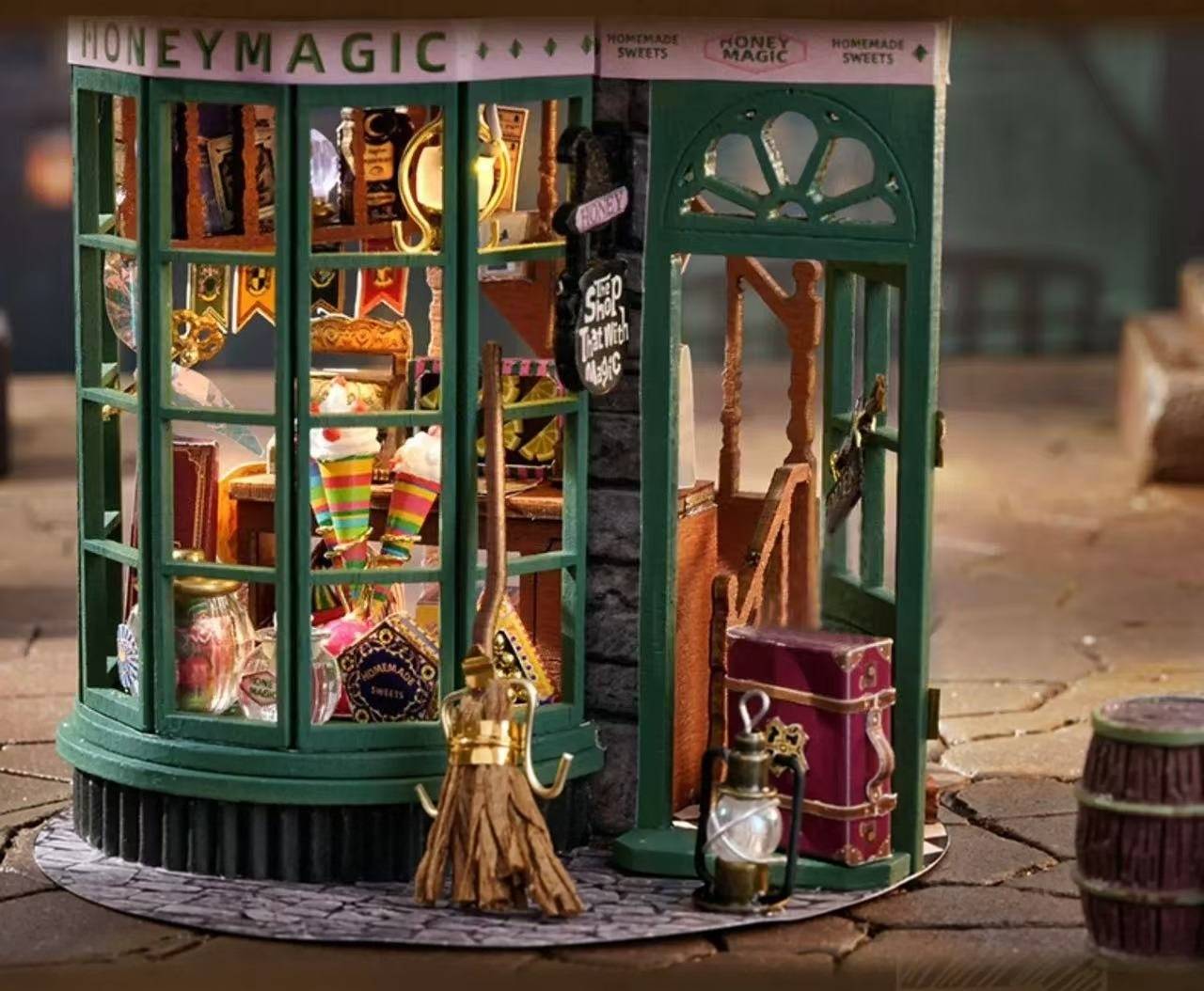 Magic Shop DIY Miniature House Kit | Dream Bottle Series