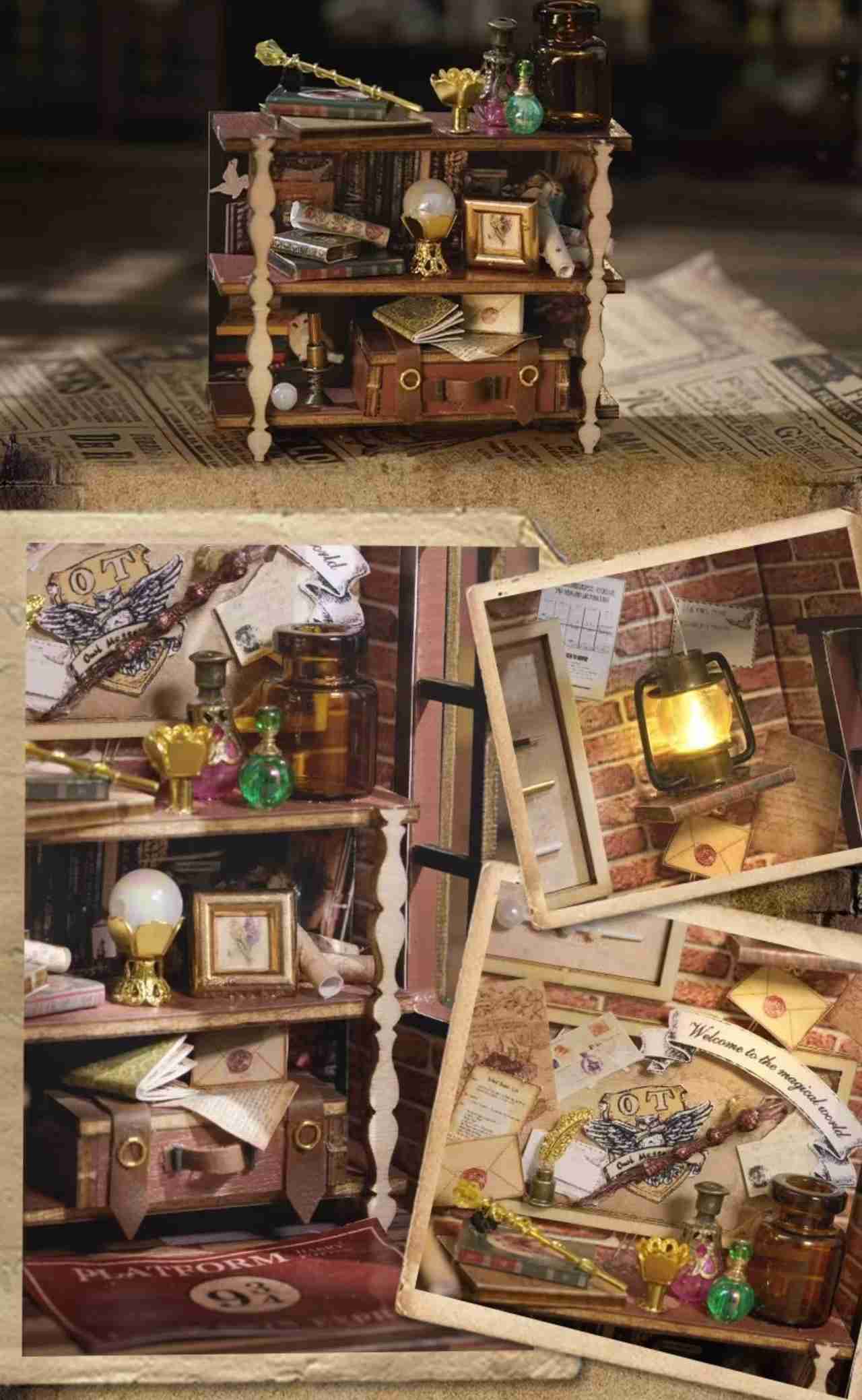 Magic Wand Shop DIY Miniature House Kit