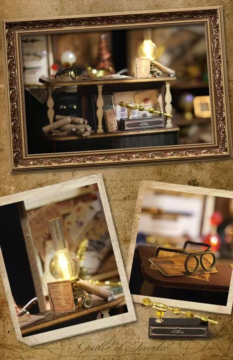 Magic Wand Shop DIY Miniature House Kit