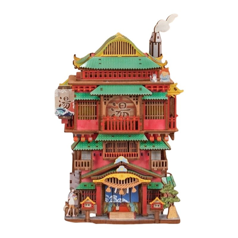 Onsen Saga DIY Miniature House Kit | Japanese Bathhouse