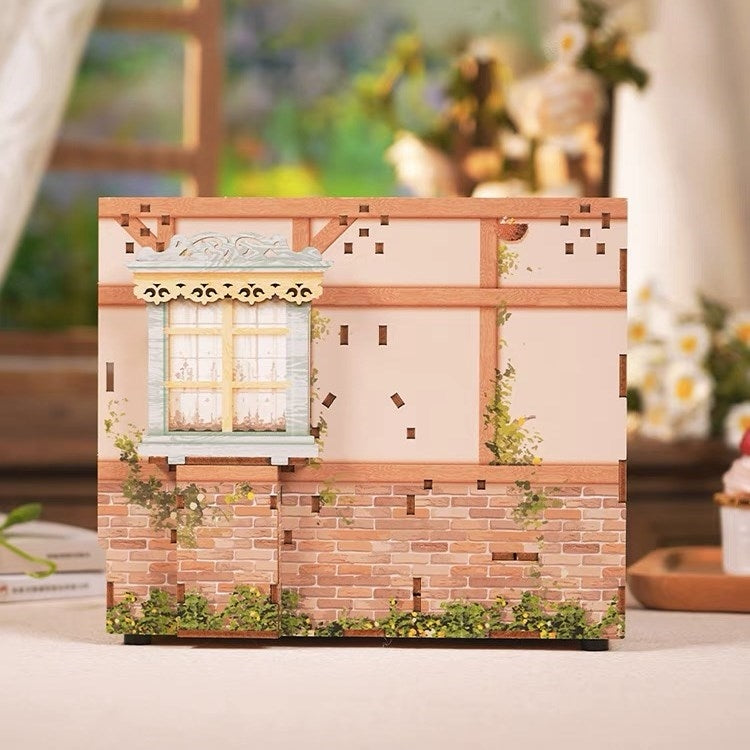 Pastoral Time DIY Miniature House Kit | White Sounds