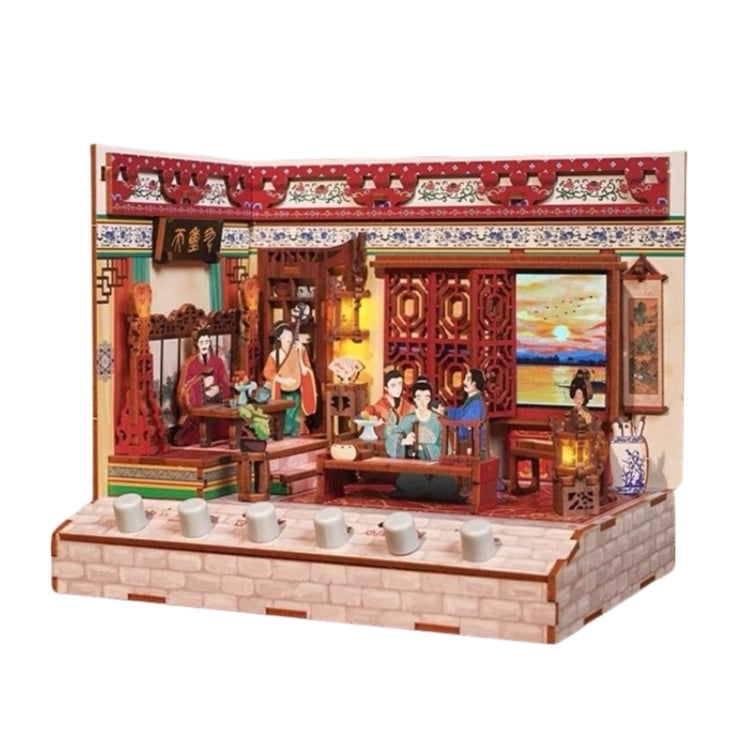 Pavilion of Prince Teng DIY Miniature House Kit | White Sounds