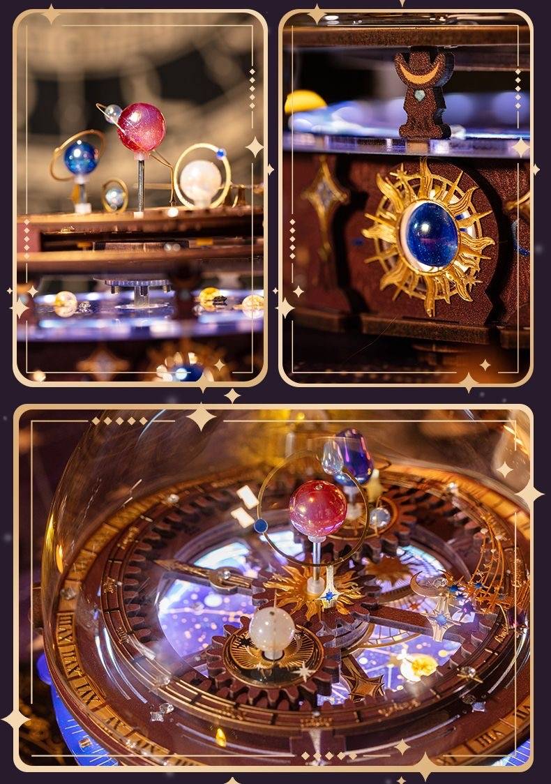 Planisphere DIY Music Box | Gear Motion