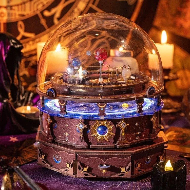 Planisphere DIY Music Box | Gear Motion
