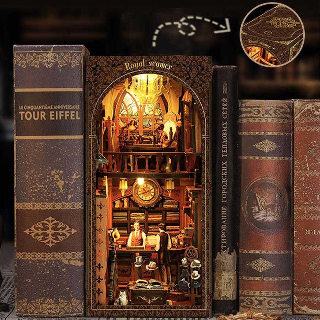 Royal Tailor Shop DIY Book Nook Kit