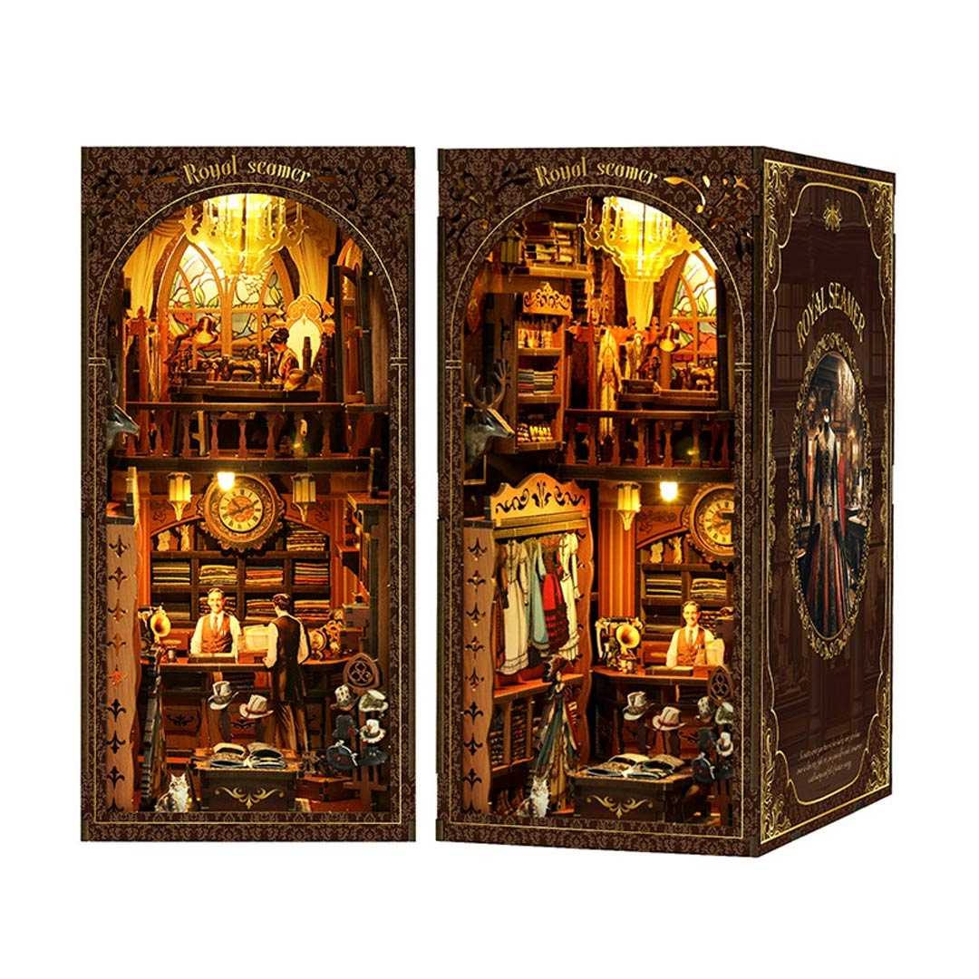 Royal Tailor Shop DIY Book Nook Kit