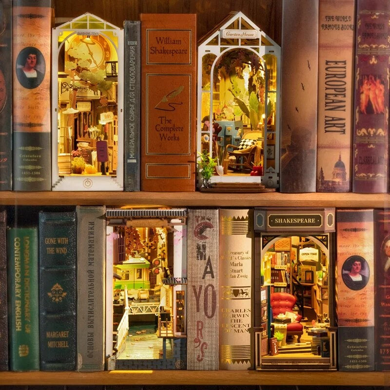 Shakespeare Bookstore DIY Book Nook Kit