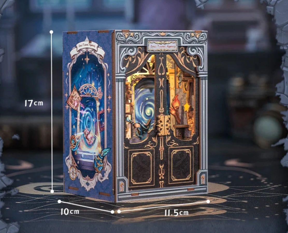 Soul Travel Agency DIY Book Nook Kit | Mini Magic Shop