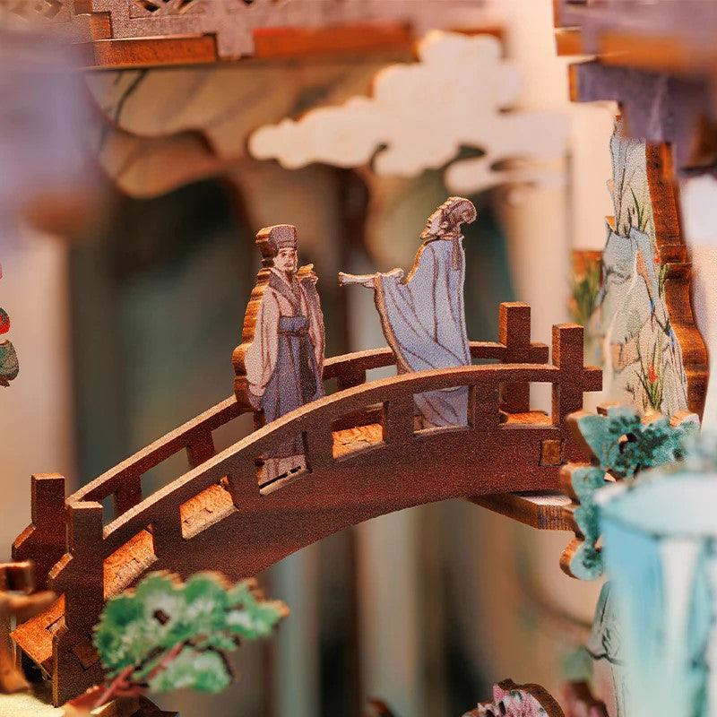 Su Dongpo's Life DIY Book Nook Kit | Bookshelf Inserts