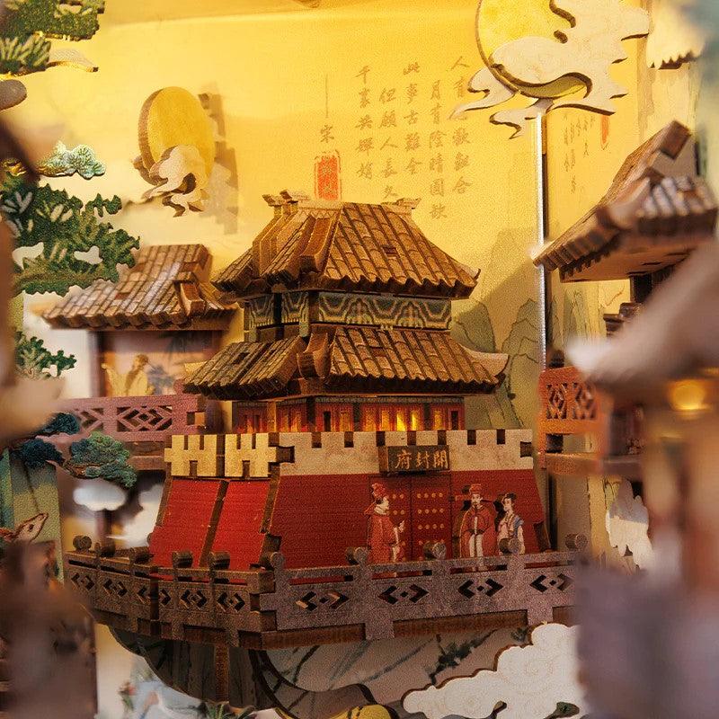 Su Dongpo's Life DIY Book Nook Kit | Bookshelf Inserts