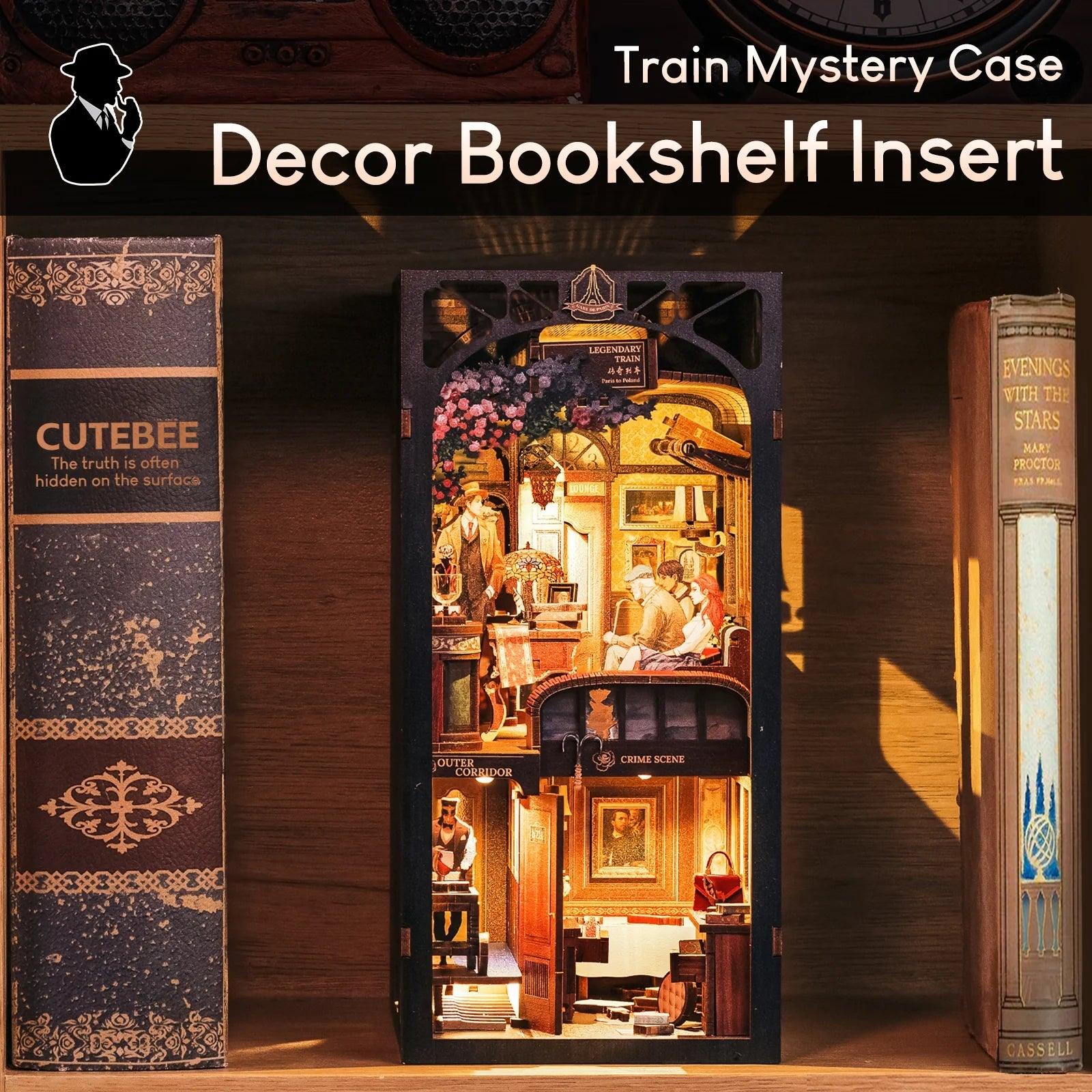 Train Mystery Case | DIY Book Nook Kit | Detective Agency Series