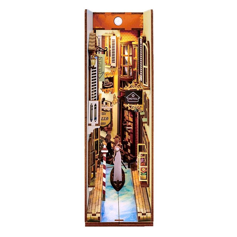 Travels in Venice - 3D Wooden DIY Book Nook