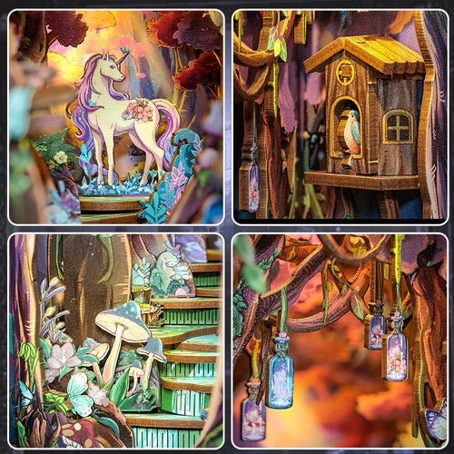 Wonderland Forest Series DIY Book Nook Kits