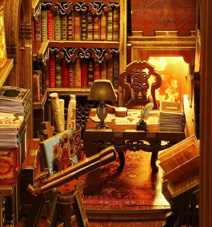 Library of Books | DIY Wooden Book Nook Kit