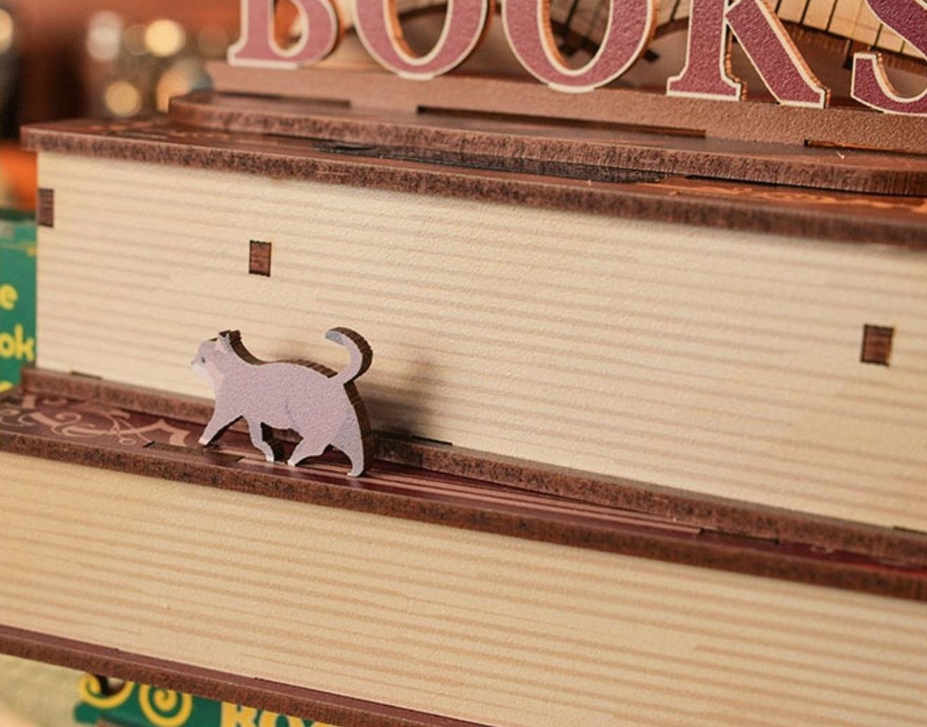 Book Shop | 3D Wooden Puzzle | Miniature Crafts