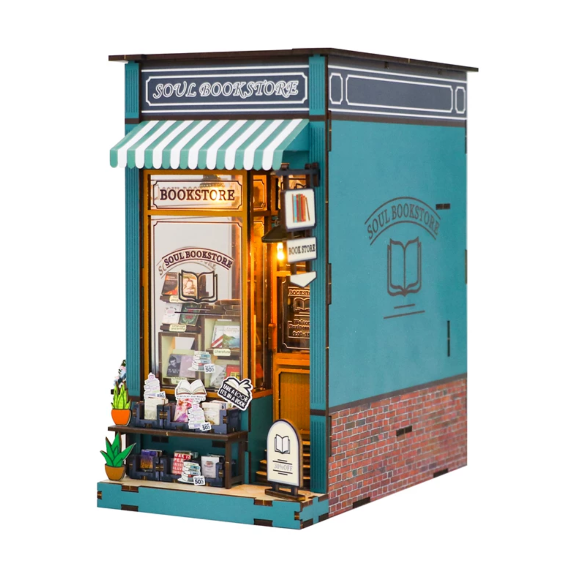 Soul Bookstore DIY Book Nook Kit