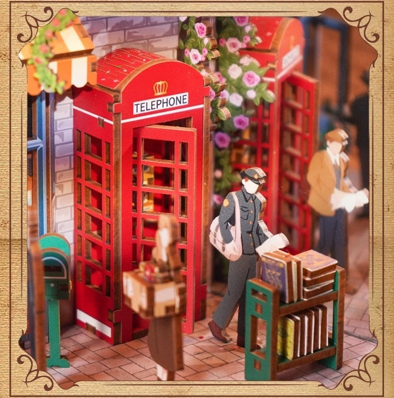 Old England Bookstore DIY Book Nook | 84 Charing Cross Road Inspired