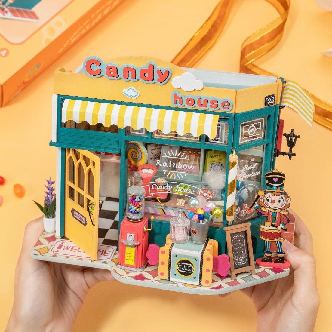 Candy House - DIY Miniature Dollhouse Kit