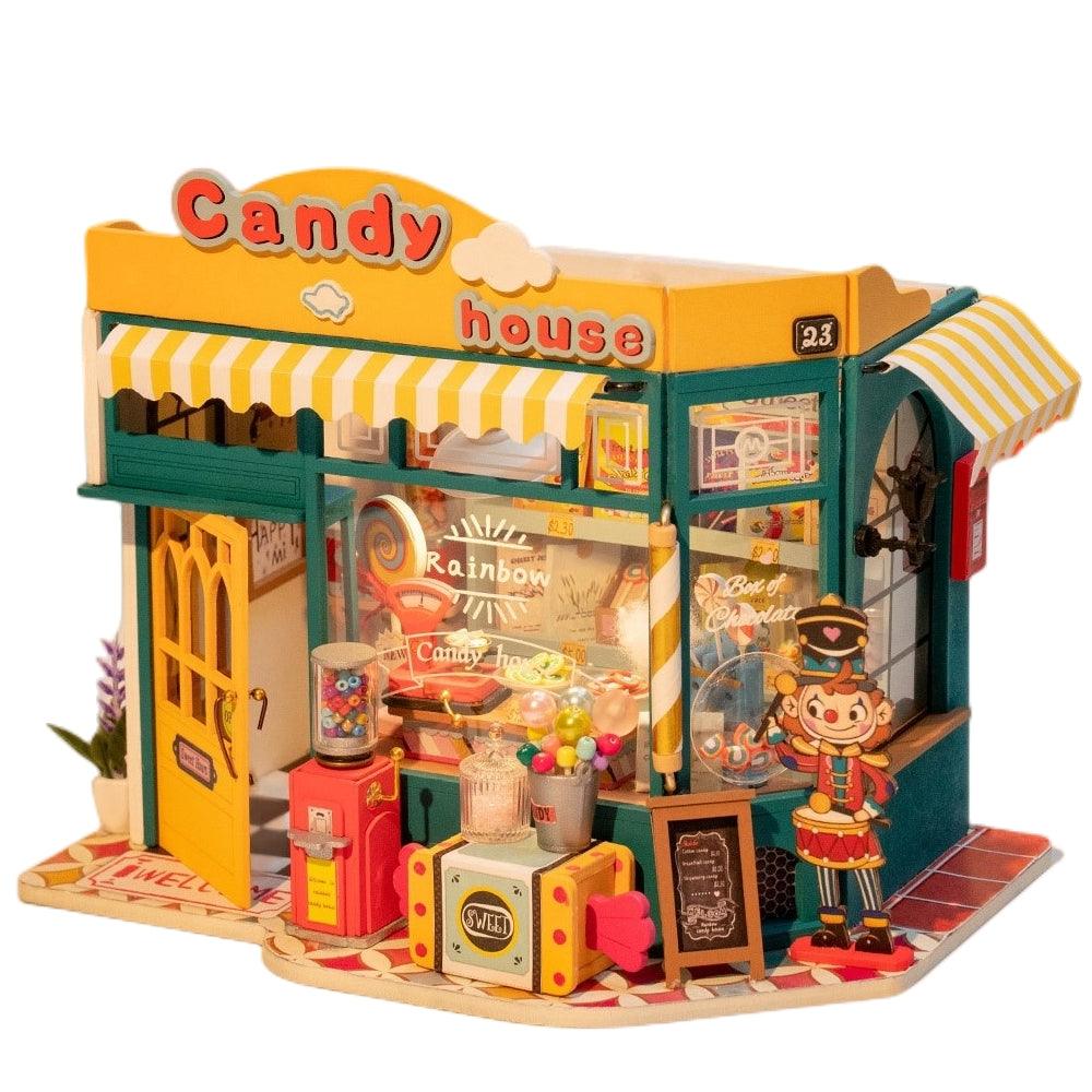 Candy House - DIY Miniature Dollhouse Kit