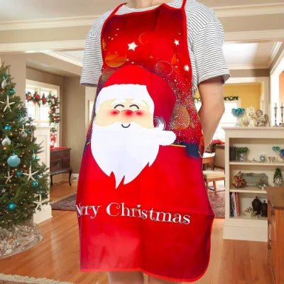 Christmas Cute Cooking Apron - Set of 6 - Home Kitchen Cooking Baking Oil-proof Apron