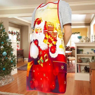 Christmas Cute Cooking Apron - Set of 6 - Home Kitchen Cooking Baking Oil-proof Apron