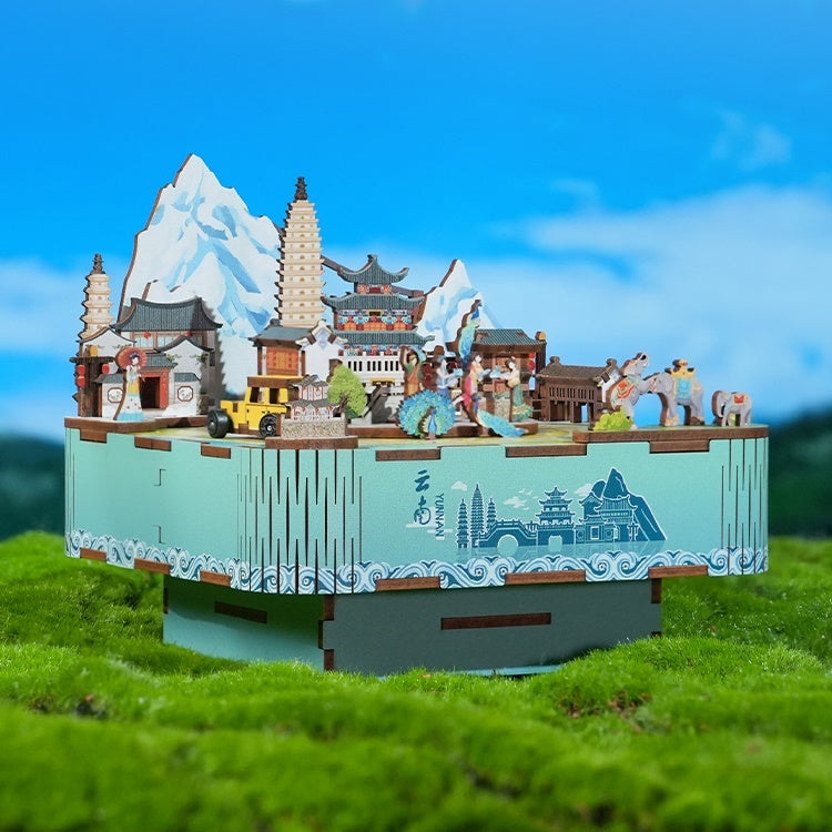 Colorful Yunnan | Wooden Puzzles | DIY Music Box
