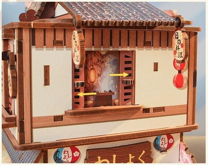 Japanese Restaurant - 3D Wooden Puzzles - Desk Accessories