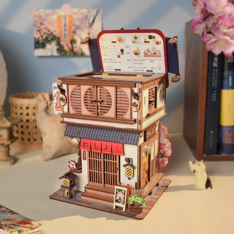 Japanese Restaurant - 3D Wooden Puzzles - Desk Accessories