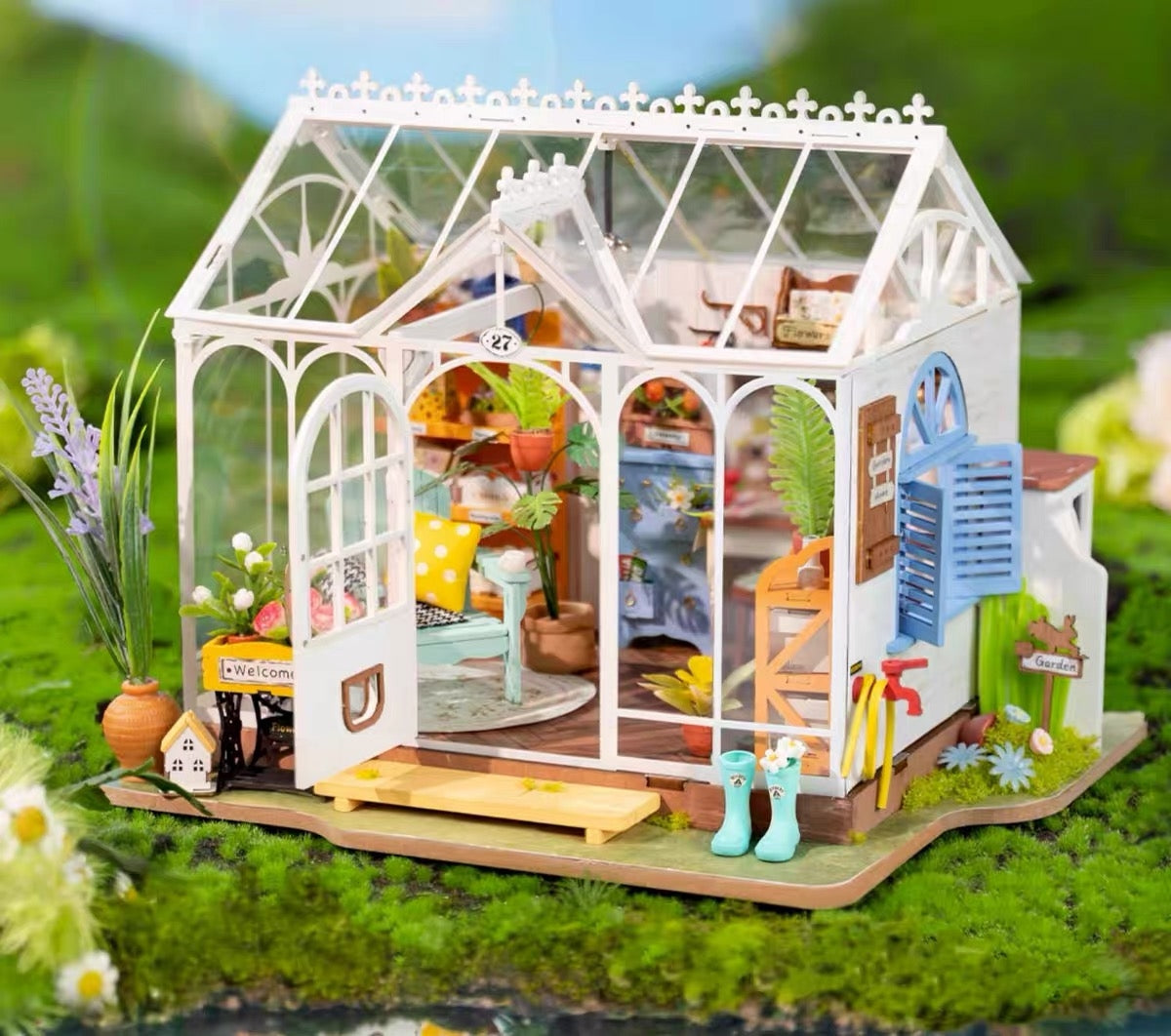 Dreamy Garden House DIY Miniature House Kit