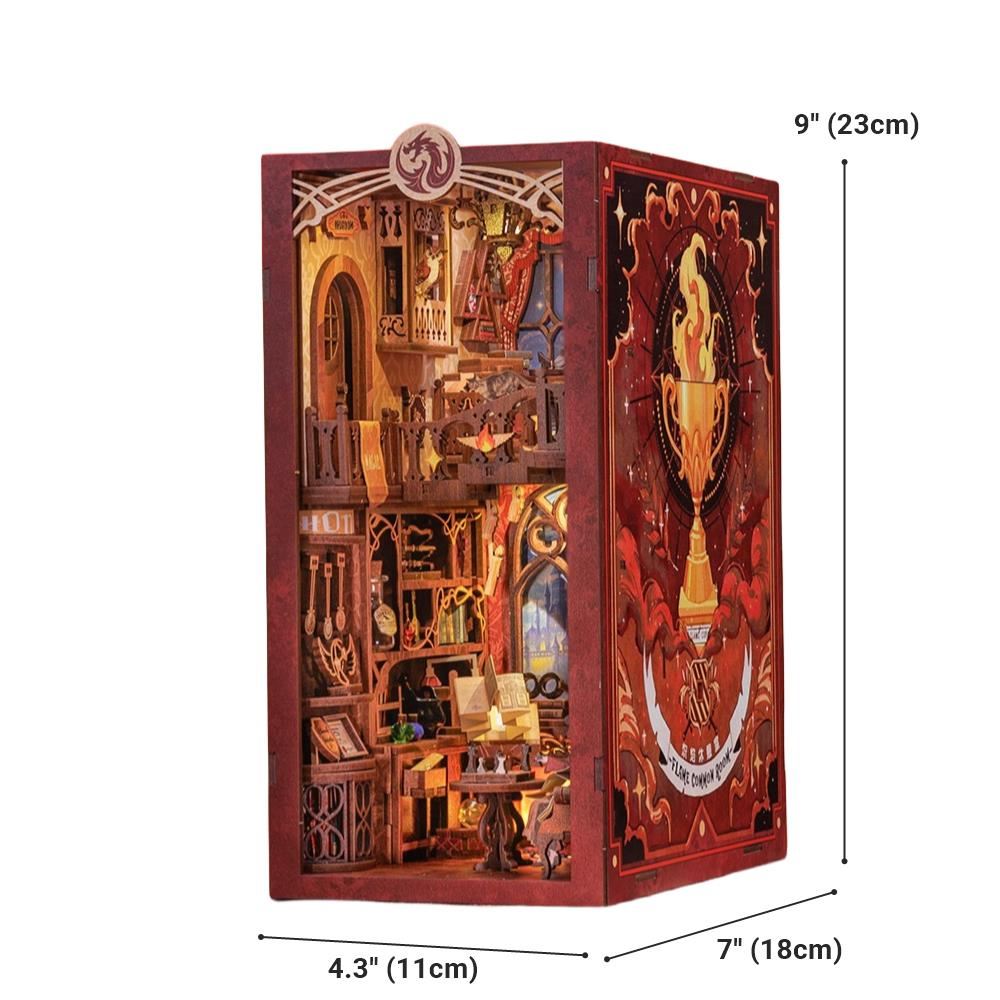 Flame Common Room | DIY Wizard Book Nook | Inspired by the world of wizards , witches and magic -