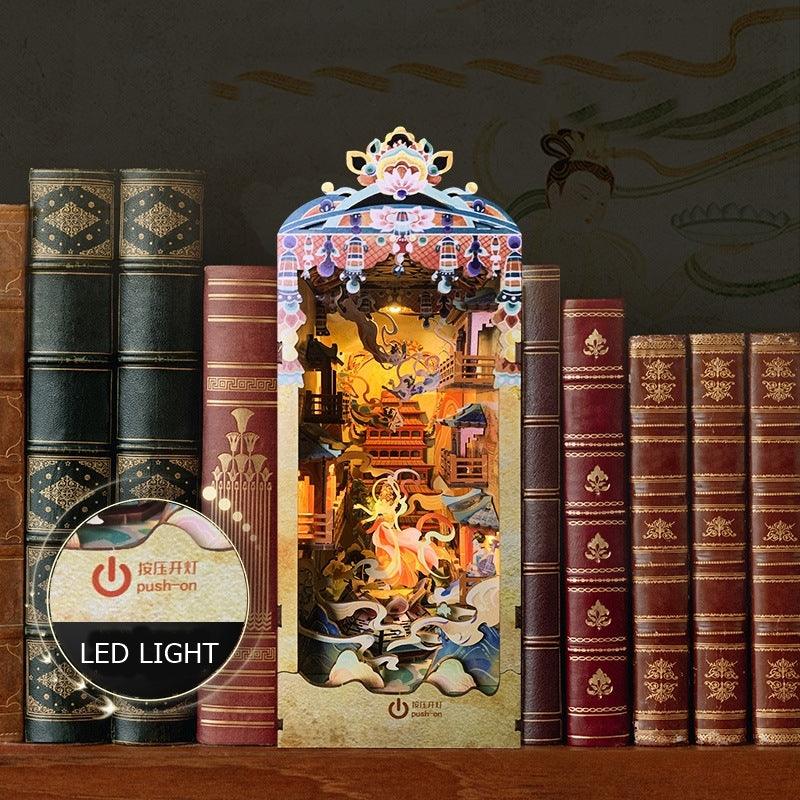 Flying Apsaras - DIY Wooden Book Nook Kit