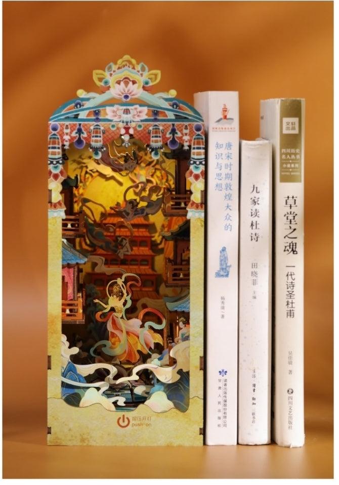 Flying Apsaras - DIY Wooden Book Nook Kit