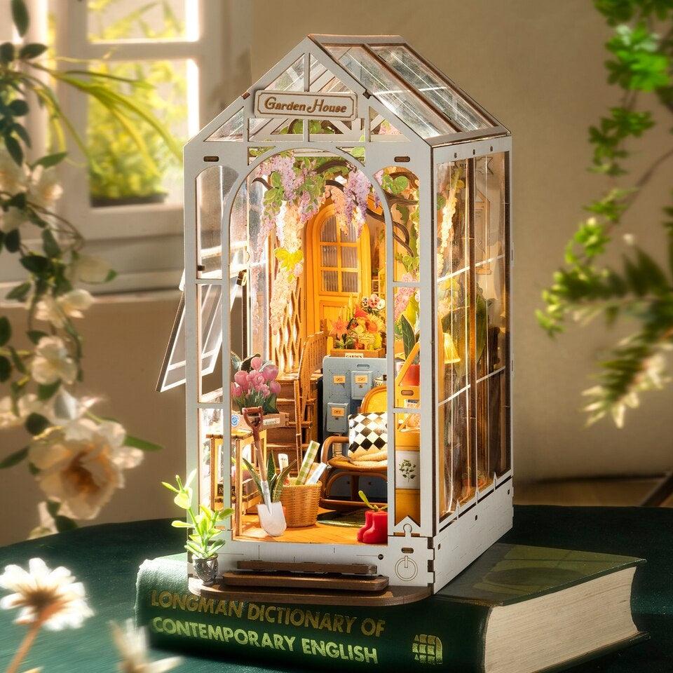 Garden House DIY Book Nook Kit