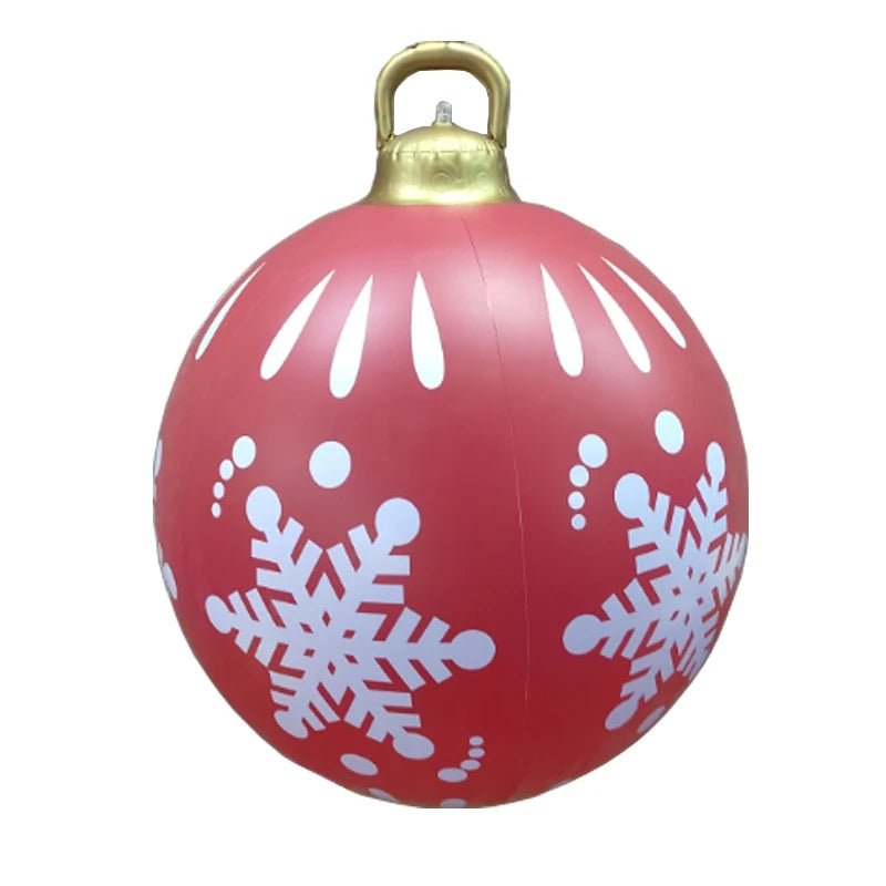 Giant Inflatable Christmas Ornament - Christmas Decoration Outdoor Inflatable Ball
