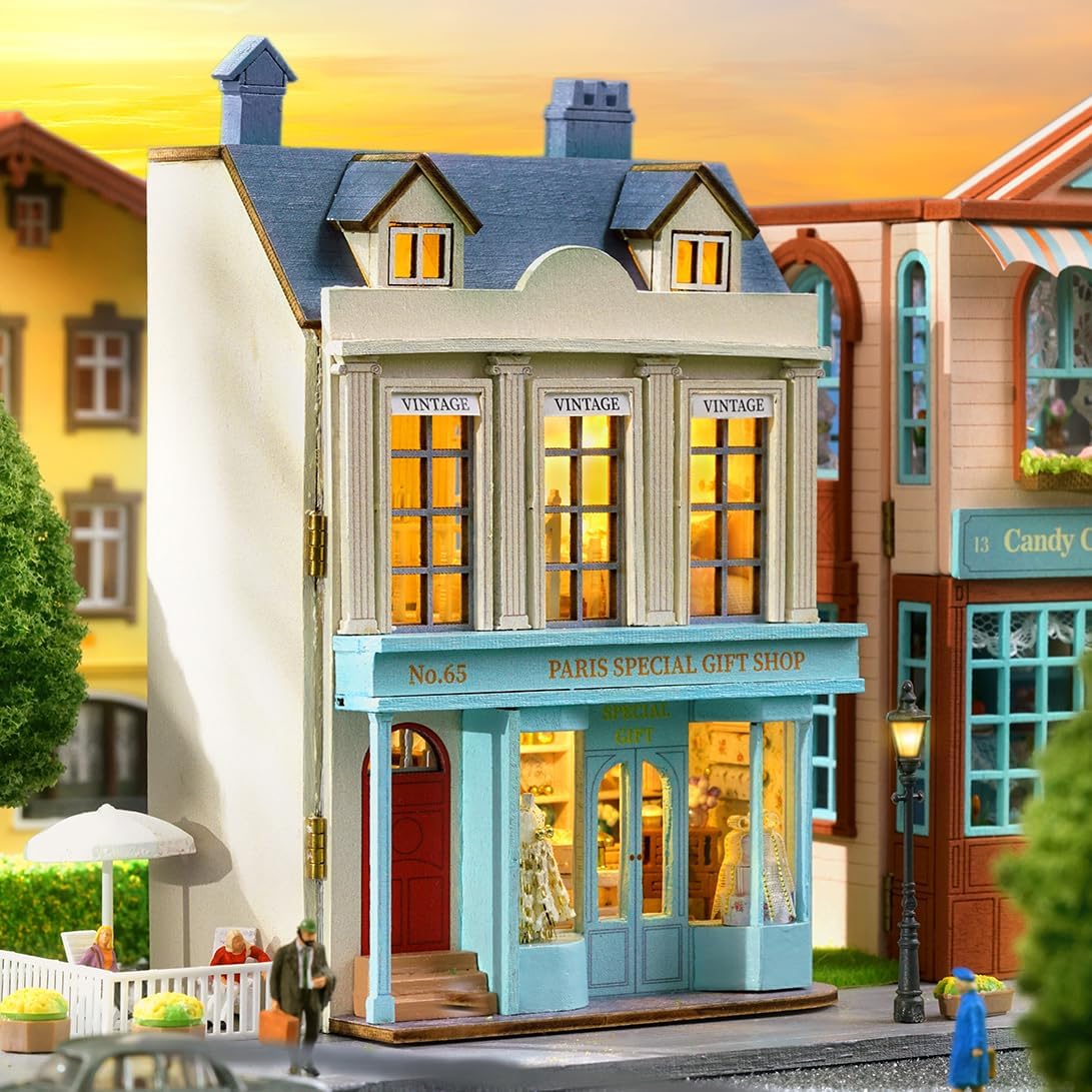Gift Shop DIY Miniature House Kit | Mini House
