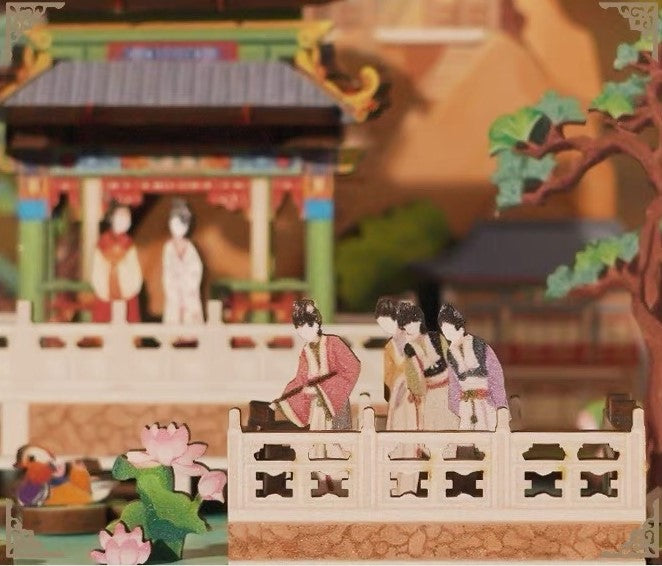 Grand View Garden - DIY Wooden Music Box