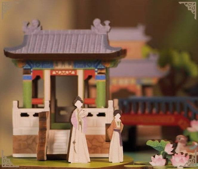 Grand View Garden - DIY Wooden Music Box