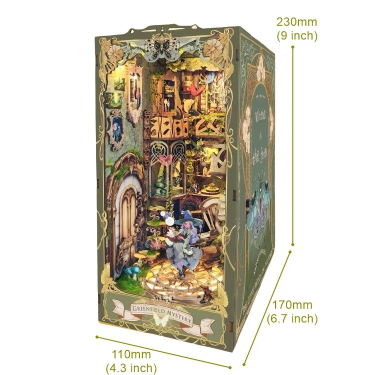Green Fairyland DIY Book Nook Kit